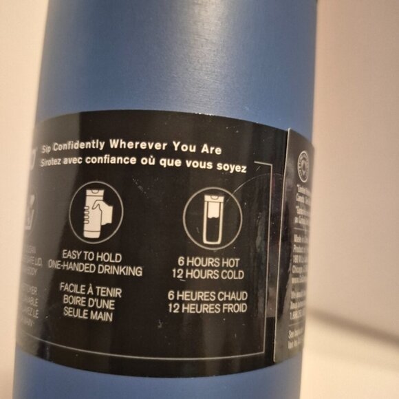 Contigo Huron 16 fl oz blue leak proof 6 hour hot, 12 hour cold snap seal mug - Picture 5 of 7